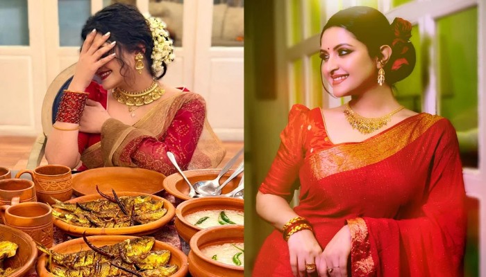 মায়ের শাড়ি নিয়ে পরীমণির আবেগঘন বার্তা